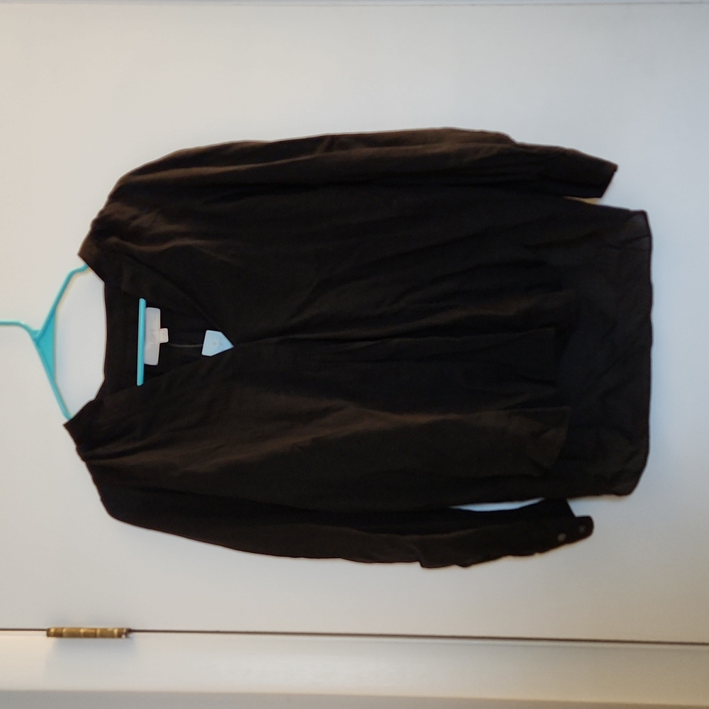 LOFT SP Black Blouse
